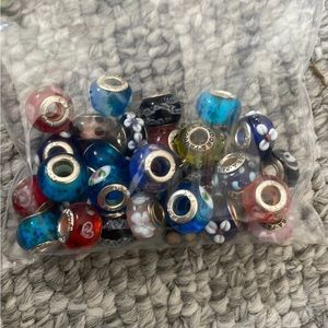 31 Glass Beads Lot